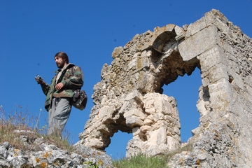 Развалины древней крепости